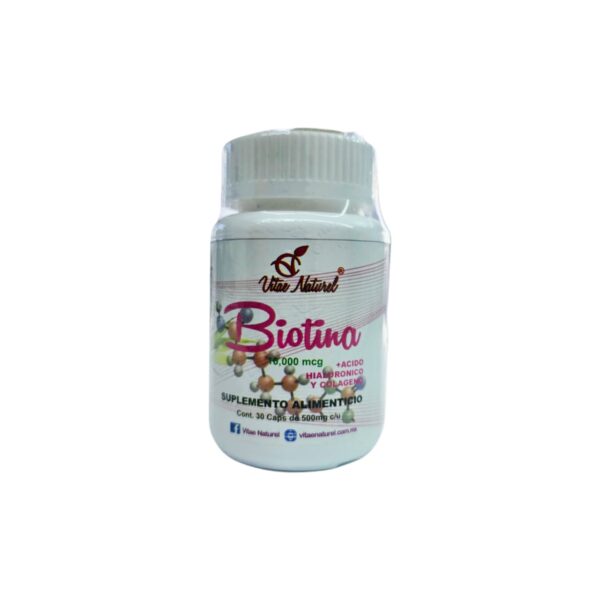 BIOTINA COLAGENO ACIDO HIALURONICO